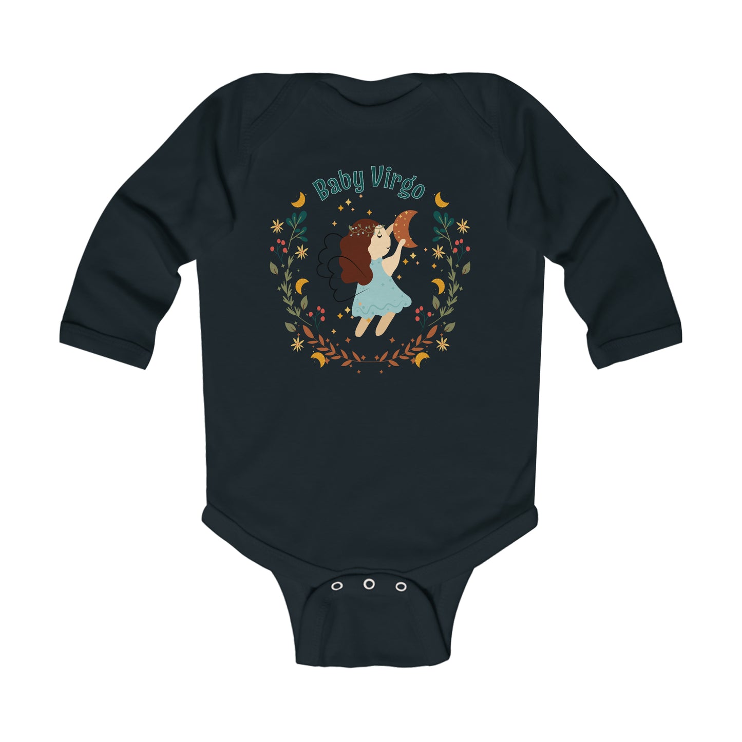 Baby Virgo Long Sleeve Bodysuit