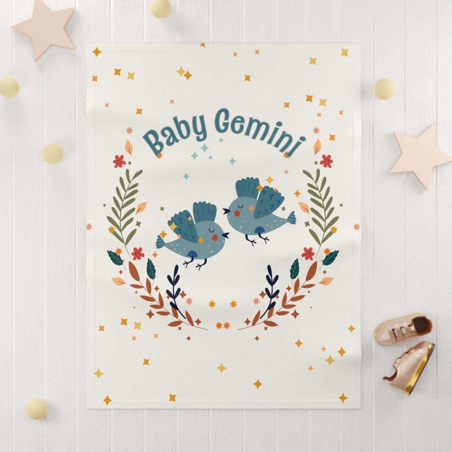 Baby Gemini Soft Fleece Baby Blanket