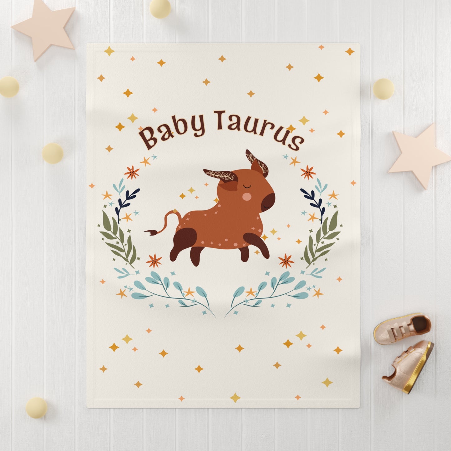 Baby Taurus Soft Fleece Baby Blanket
