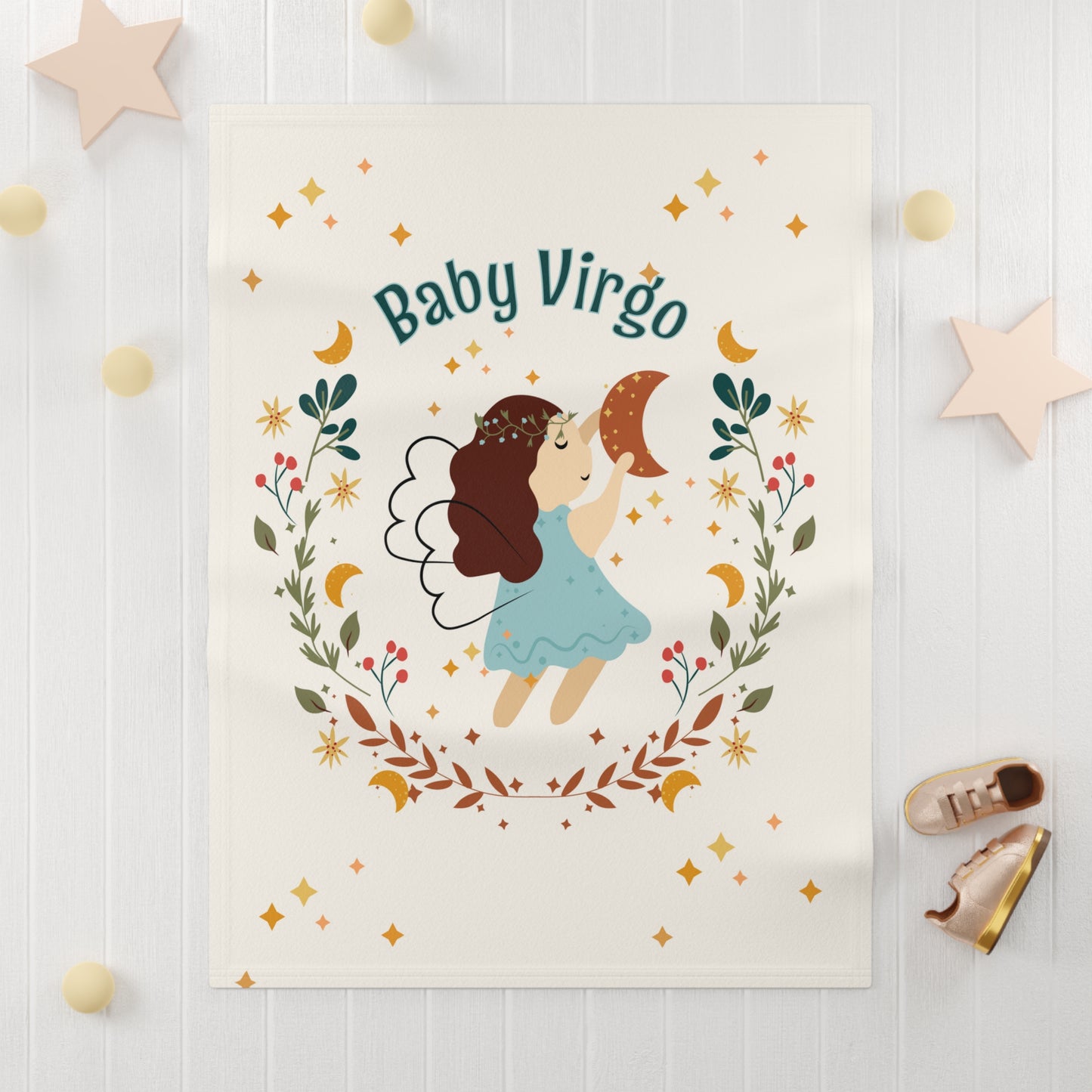 Baby Virgo Soft Fleece Baby Blanket