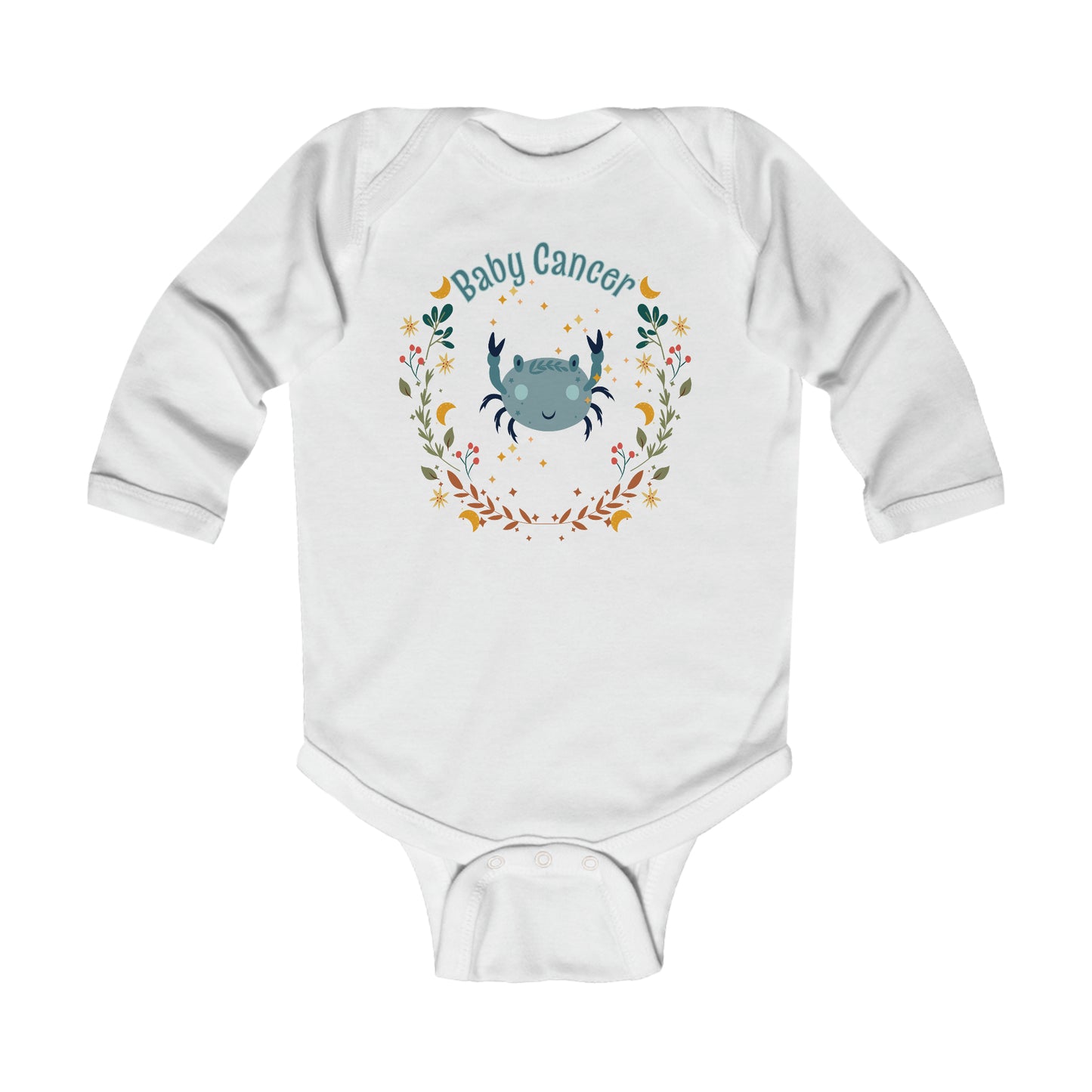 Baby Cancer Long Sleeve Bodysuit