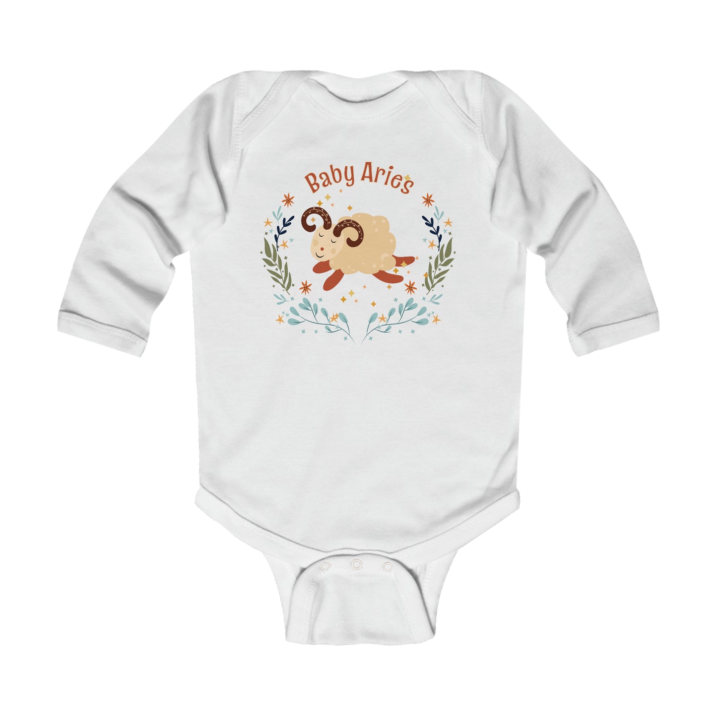 Baby Aries Long Sleeve Bodysuit