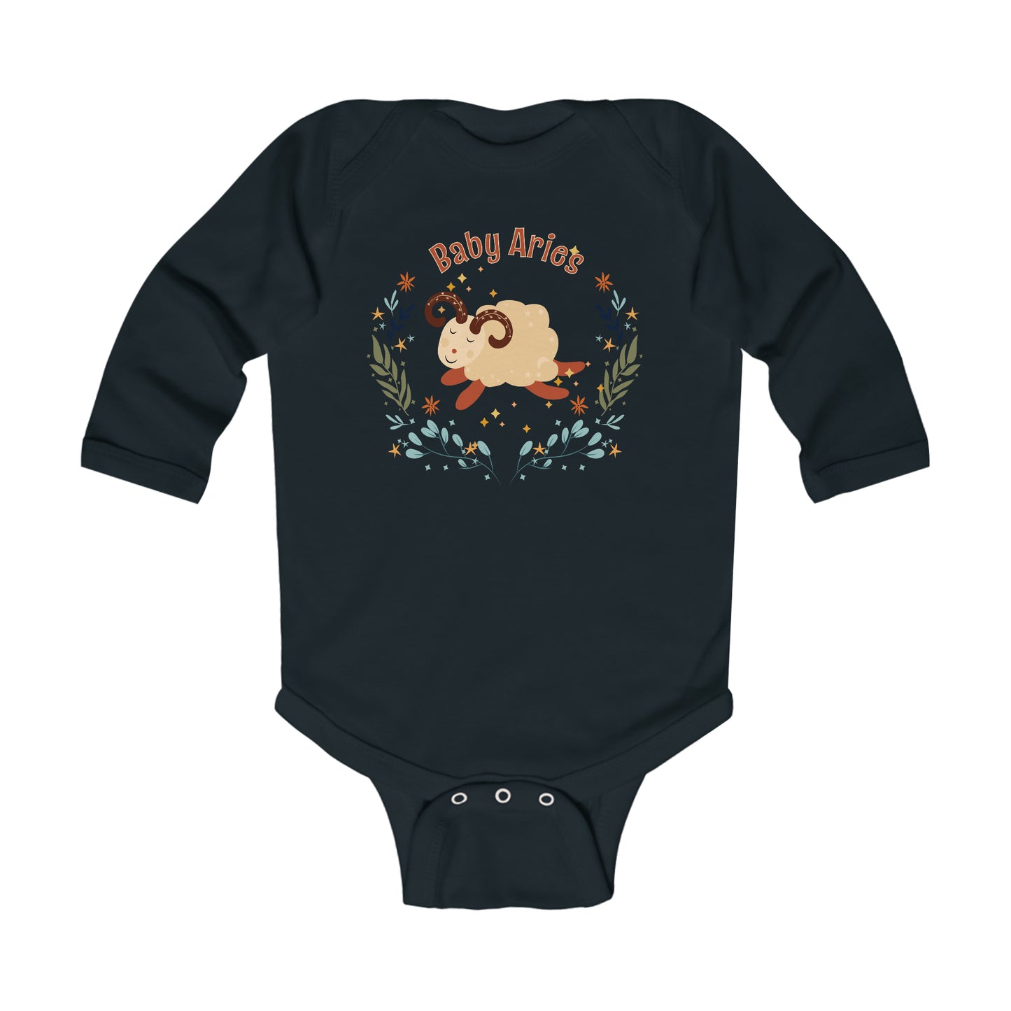 Baby Aries Long Sleeve Bodysuit