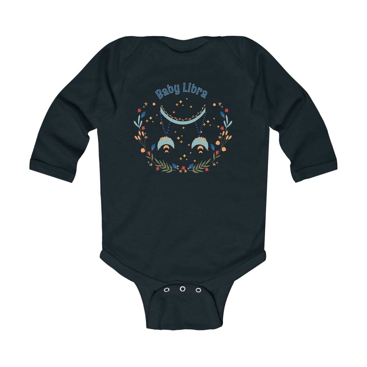Baby Libra Long Sleeve Bodysuit