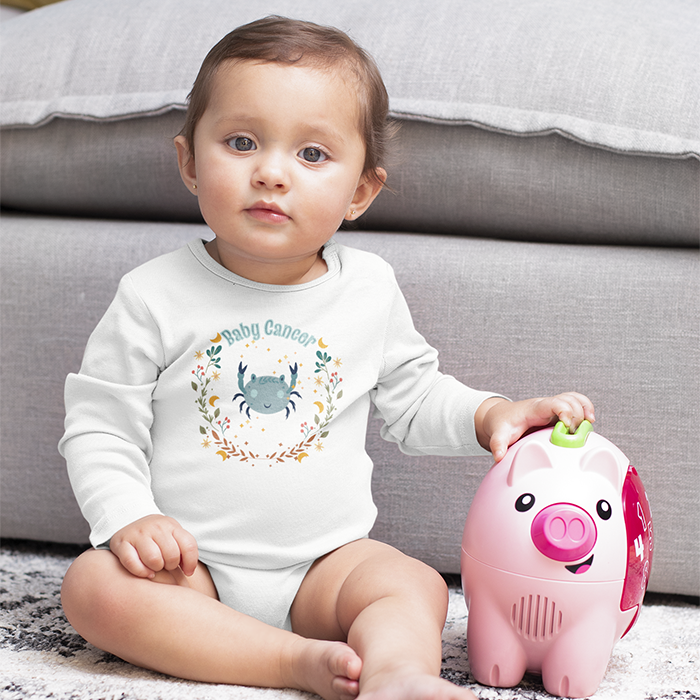Baby Cancer Long Sleeve Bodysuit