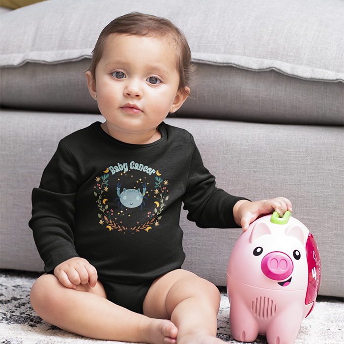 Baby Cancer Long Sleeve Bodysuit