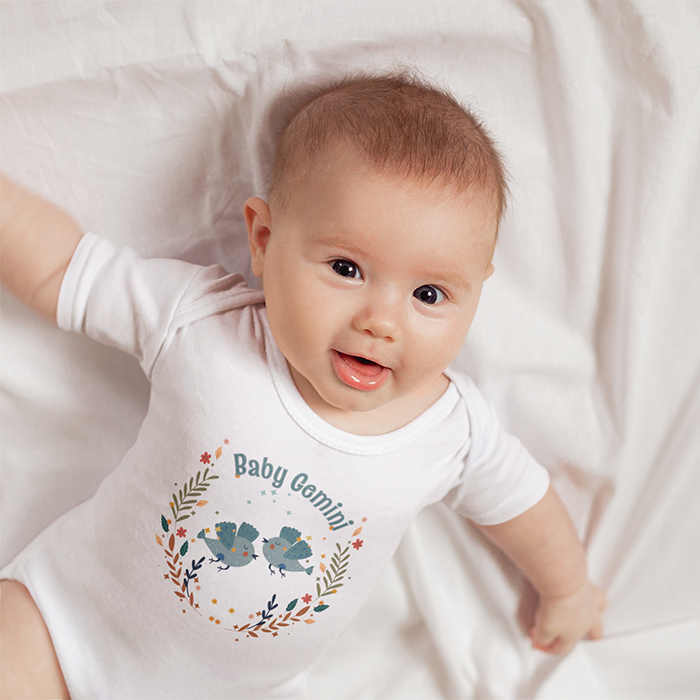 Baby Gemini Onesie
