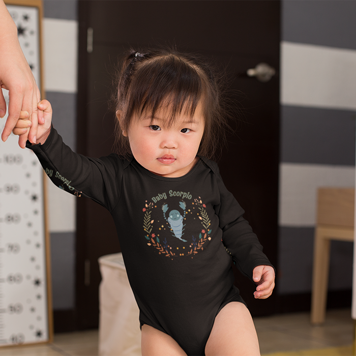 Baby Scorpio Long Sleeve Bodysuit