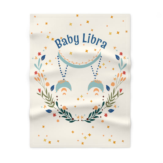 Baby Libra Soft Fleece Baby Blanket