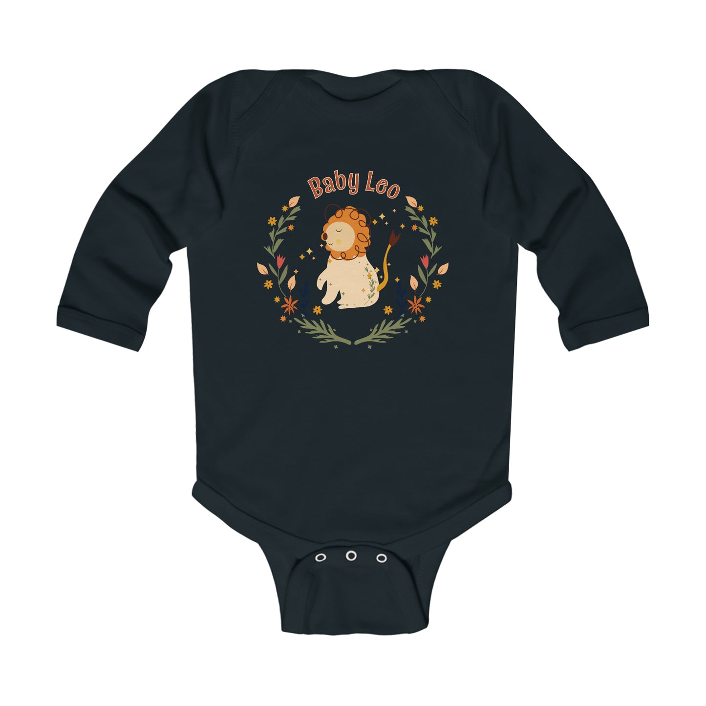 Baby Leo Long Sleeve Bodysuit