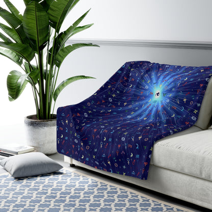 Jinn Sherpa Fleece Blanket