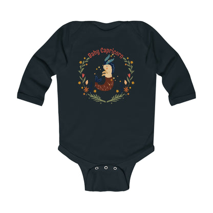 Baby Capricorn Long Sleeve Bodysuit