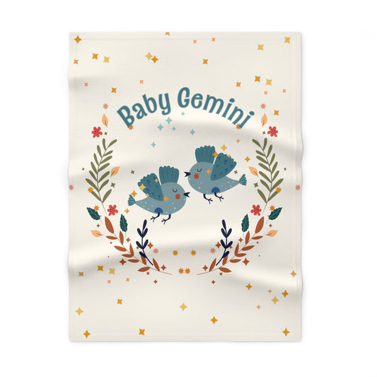 Baby Gemini Soft Fleece Baby Blanket