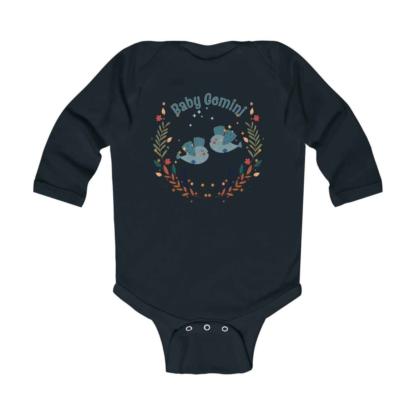 Baby Gemini Long Sleeve Bodysuit
