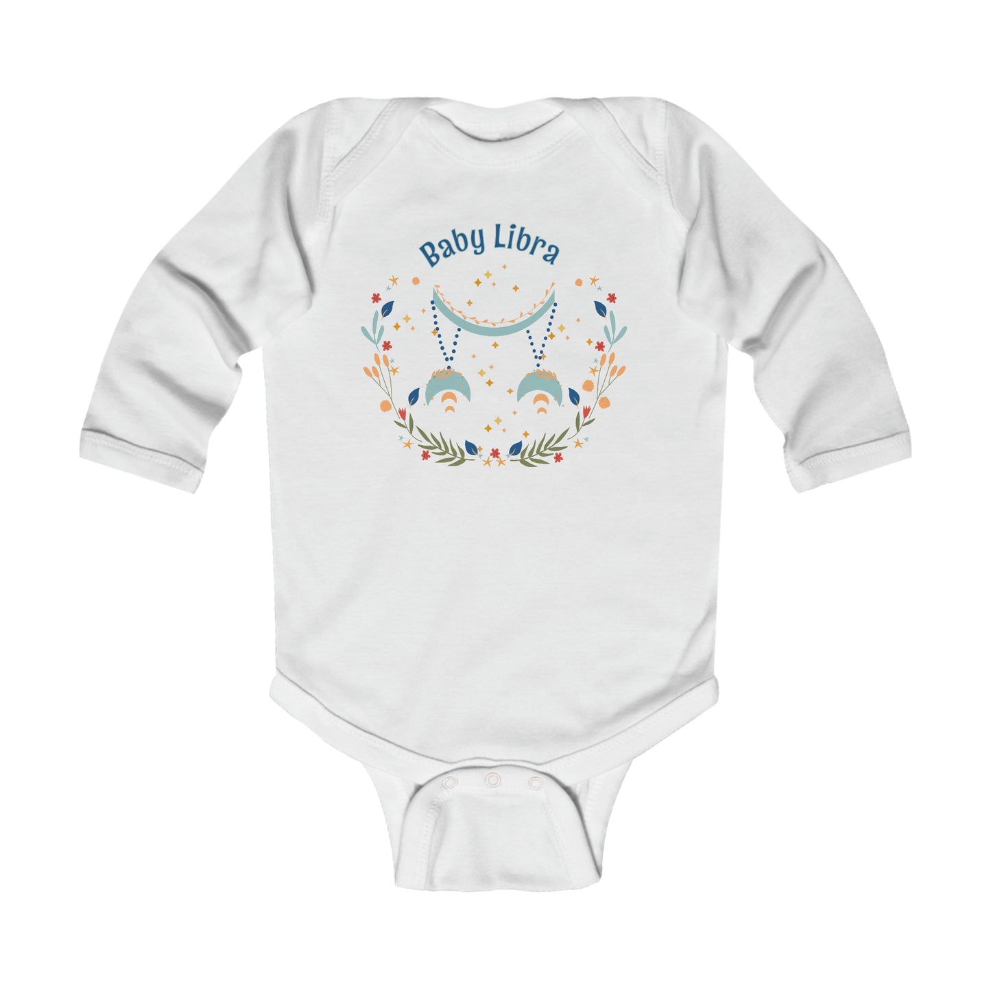 Baby Libra Long Sleeve Bodysuit