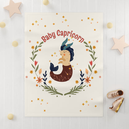 Baby Capricorn Soft Fleece Baby Blanket