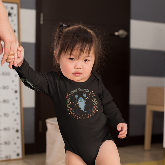 Baby Scorpio Long Sleeve Bodysuit